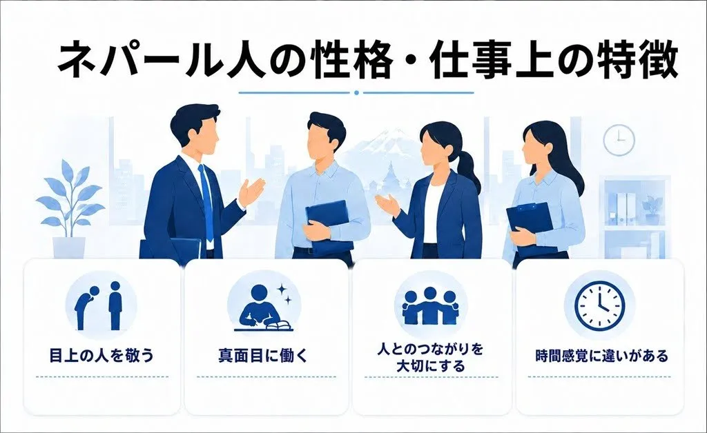 ネパール人の性格｜仕事をするうえでの特徴やあるあるは？