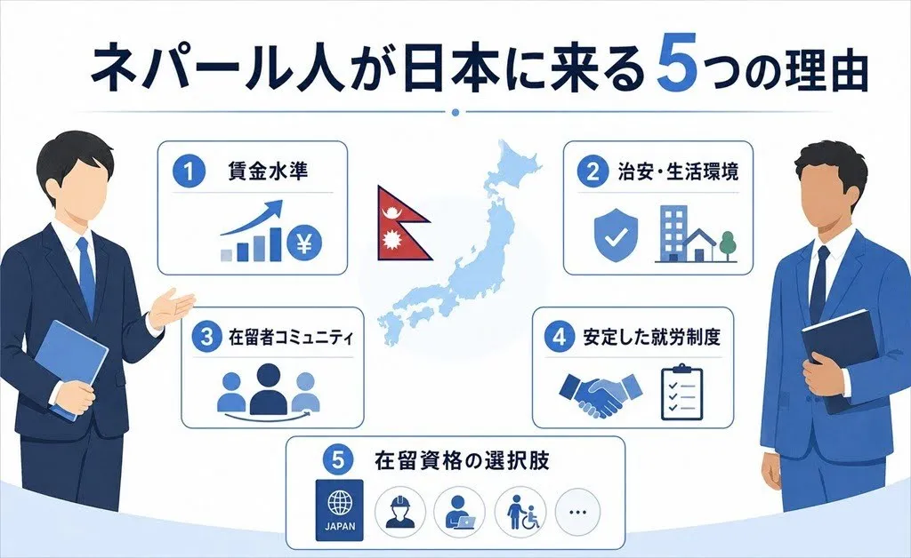 ネパール人が日本に出稼ぎに来る5つの理由