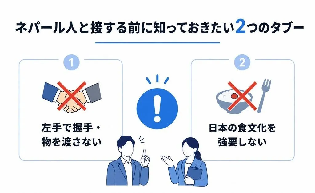 ネパール人と接する前に知っておきたい2つのタブー
